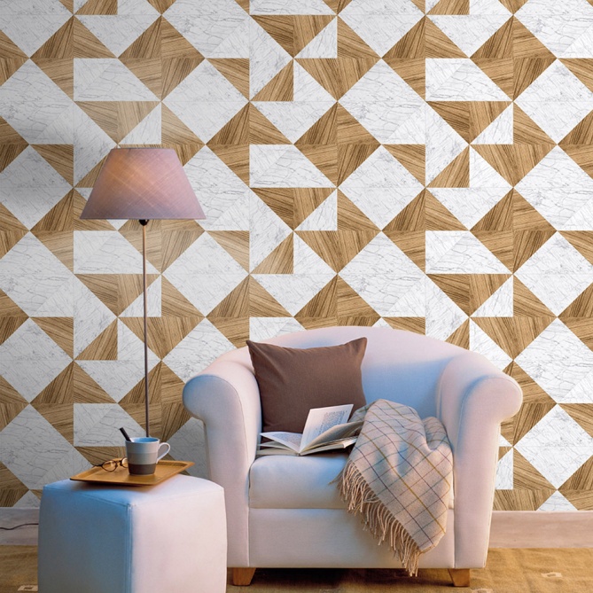 Papel Pintado Geométrico - LUKLA 01 | MURAKE - 86731