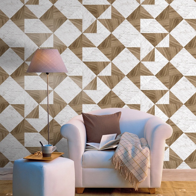 Papel Pintado Geométrico - LUKLA 02 | MURAKE - 86732