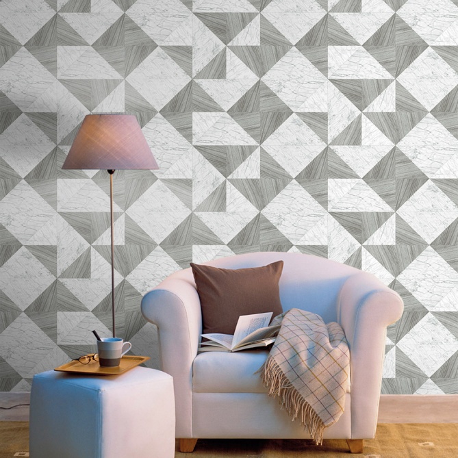 Papel Pintado Geométrico - LUKLA 03 | MURAKE - 86733