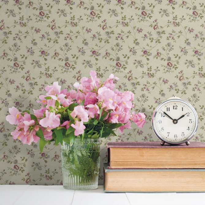 Papel Pintado Flores pequeñas - DHARAN  | MURAKE - 7021-84