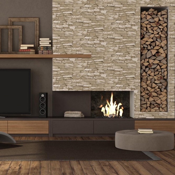 Papel Pintado Pared piedra exterior - MANANG 02 | MURAKE - 7019-77