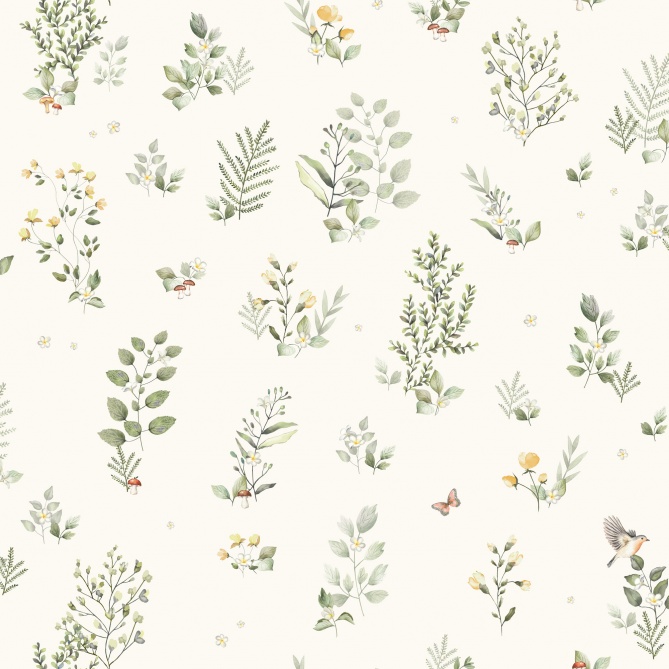 Papel Pintado Plantas forestales - YUCHA 01 | MURAKE - 73066