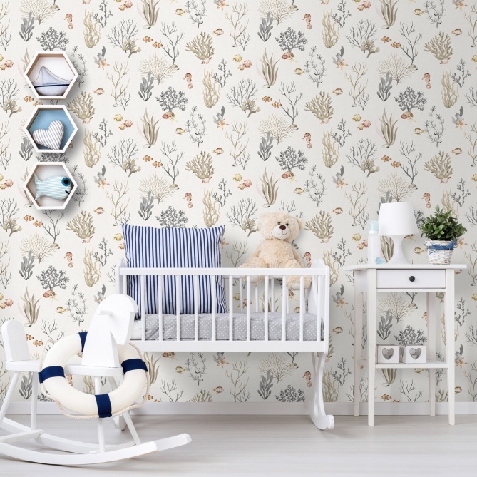 Papel Pintado Corales - KORALEN 02 | MURAKE - 73087