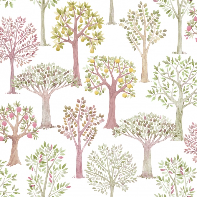 Papel Pintado Árboles frutales - ALBERI 03 | MURAKE - 73078