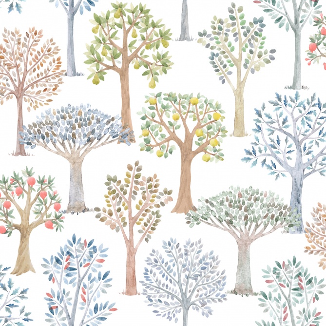 Papel Pintado Árboles frutales - ALBERI 02 | MURAKE - 73077