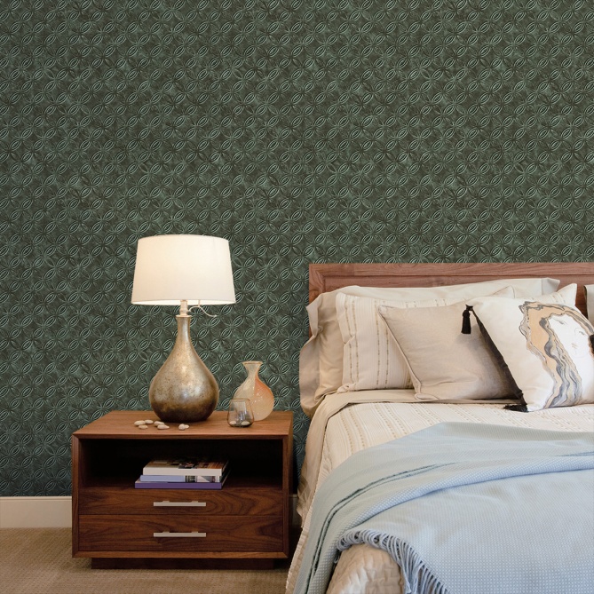 Papel Pintado Círculos Retro - MANATUTO 01 | MURAKE - 63021