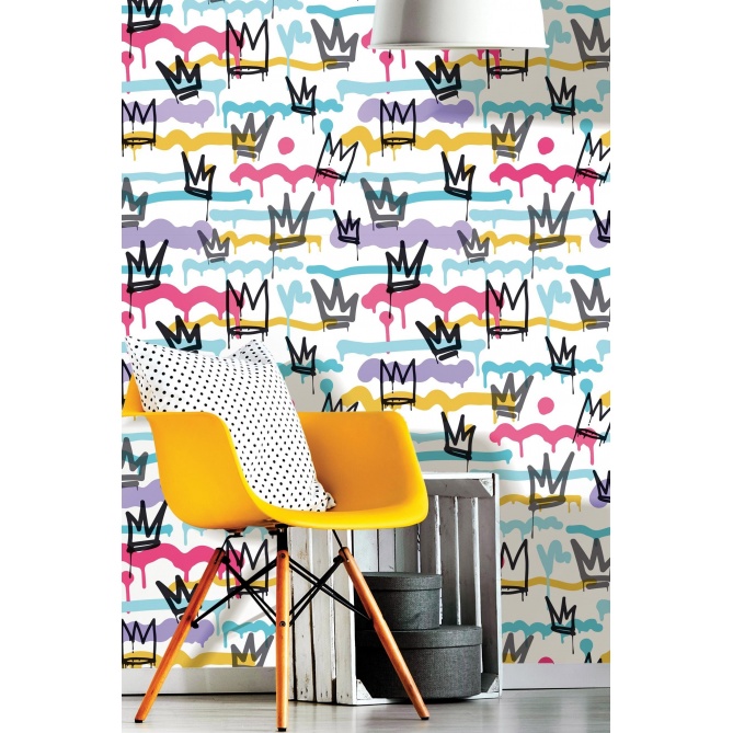 Papel Pintado Coronas - DRACENA 03 | MURAKE - 878373