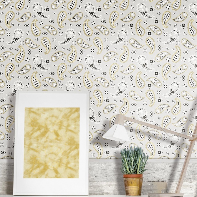 Papel Pintado Cachemir - DUMONT 01 | MURAKE - 878381