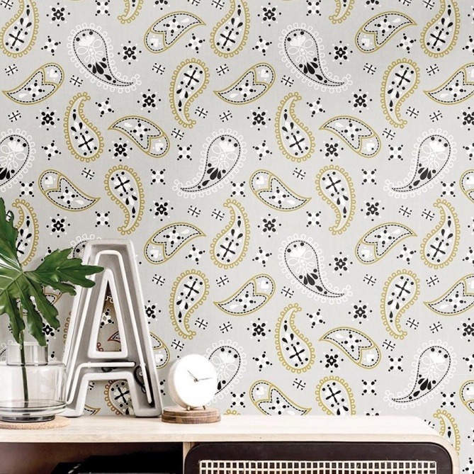 Papel Pintado Cachemir - DUMONT 01 | MURAKE - 878381