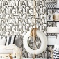 Papel Pintado Letras grandes - EMBU 01 | MURAKE - 878386