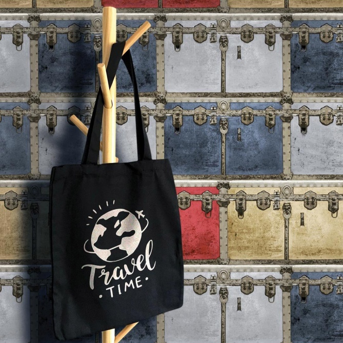 Papel Pintado Cajas de metal - ESTIVA 02 | MURAKE - 878397