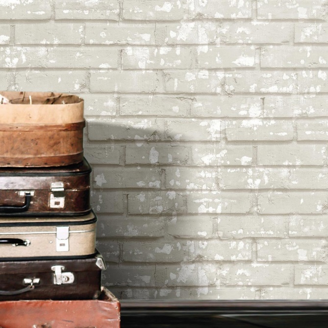 Papel Pintado Ladrillo envejecido - IGUAPE 01 | MURAKE - 878431