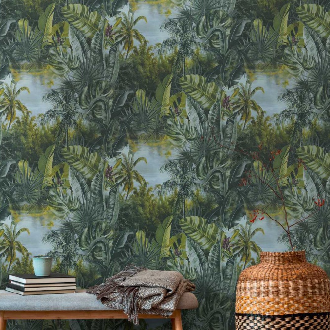 Papel Pintado Selva Tropical - MÜLHEIM 01 | MURAKE - 878561