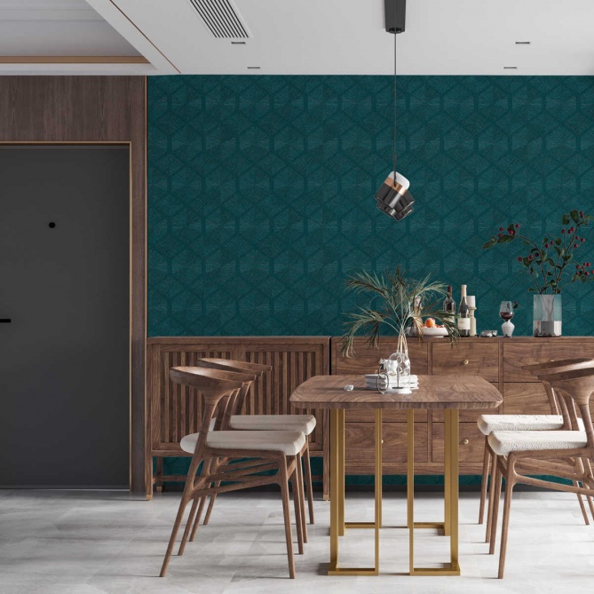 Papel Pintado Geométrico - MAGUNCIA 01 | MURAKE - 878576