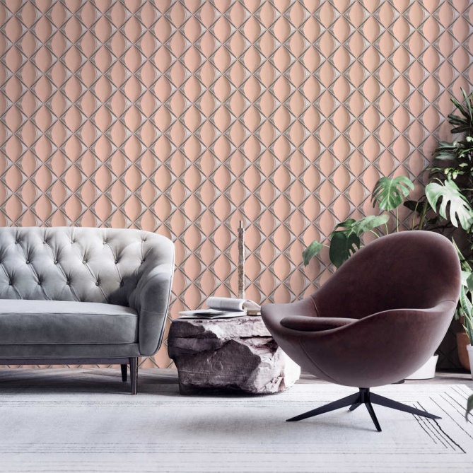 Papel Pintado Geométrico - SOLINGEN 04 | MURAKE - 878584