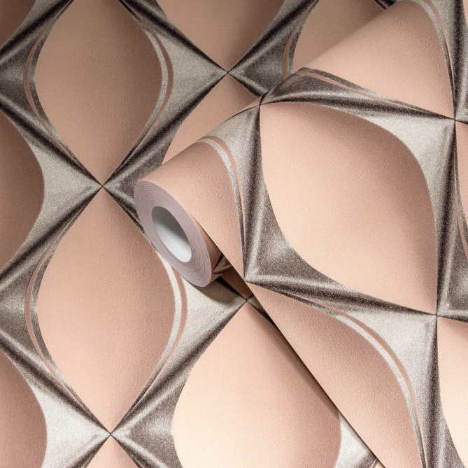 Papel Pintado Geométrico - SOLINGEN 04 | MURAKE - 878584