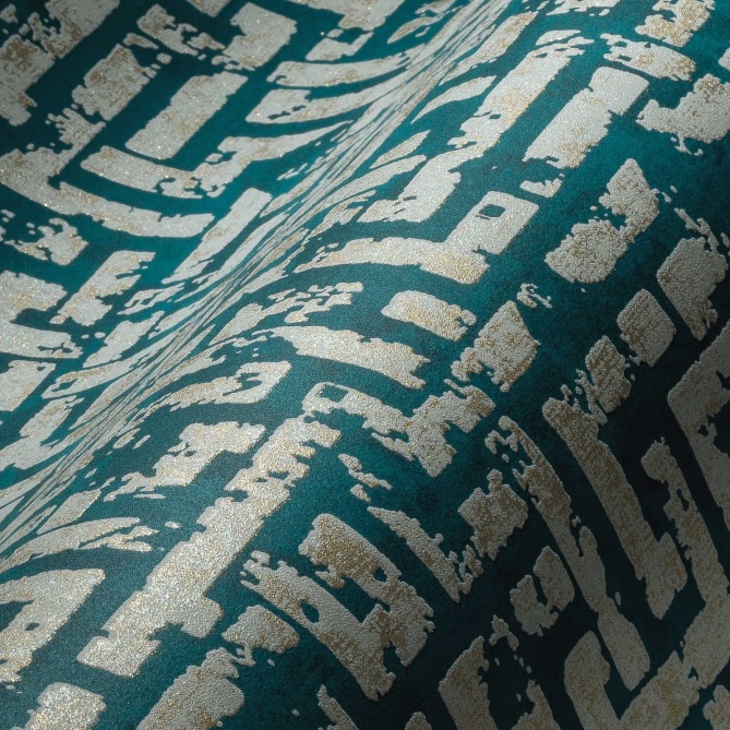 Papel Pintado Laberinto efecto envejecido - JENA 03 | MURAKE - 878613