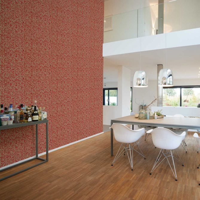 Papel Pintado Laberinto efecto envejecido - JENA 04 | MURAKE - 878614