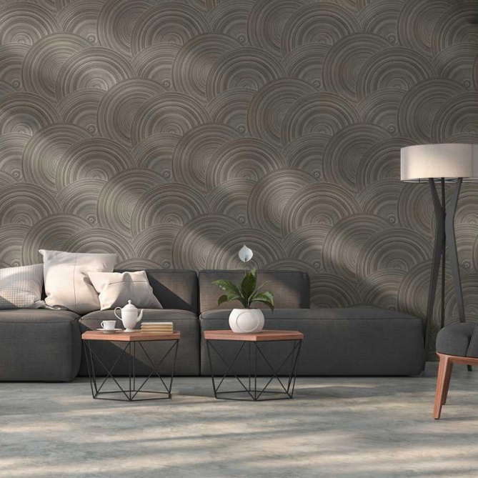 Papel Pintado Círculos étnicos - SIEGEN 04 | MURAKE - 878619