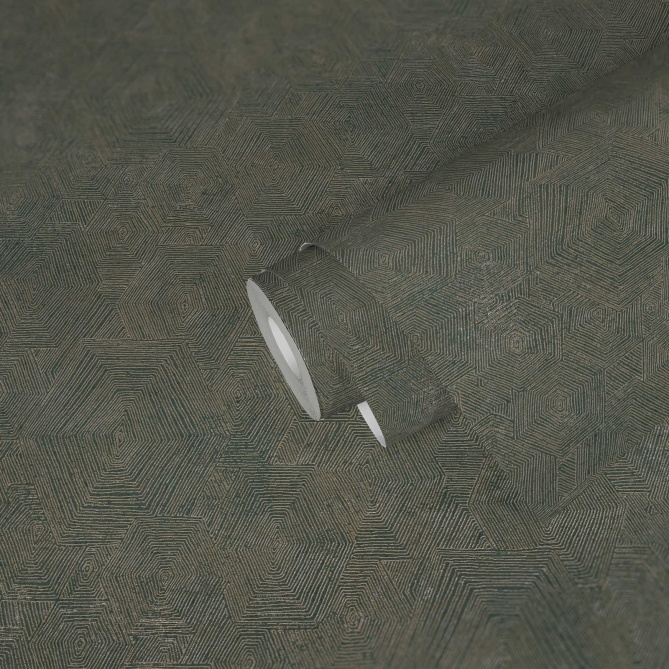 Papel Pintado Hexágonos - WITTEN 04 | MURAKE - 878629