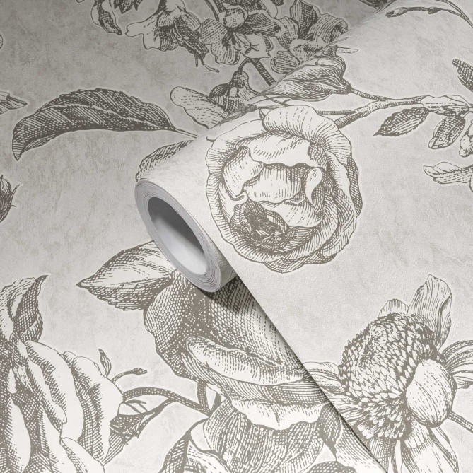 Papel Pintado Rosas - TREVERIS 01 | MURAKE - 878641