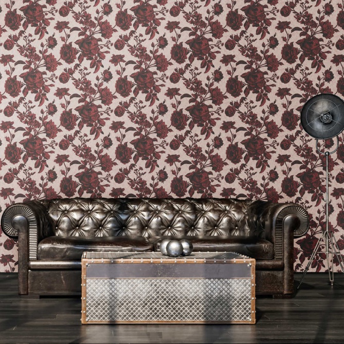 Papel Pintado Rosas - TREVERIS 04 | MURAKE - 878644