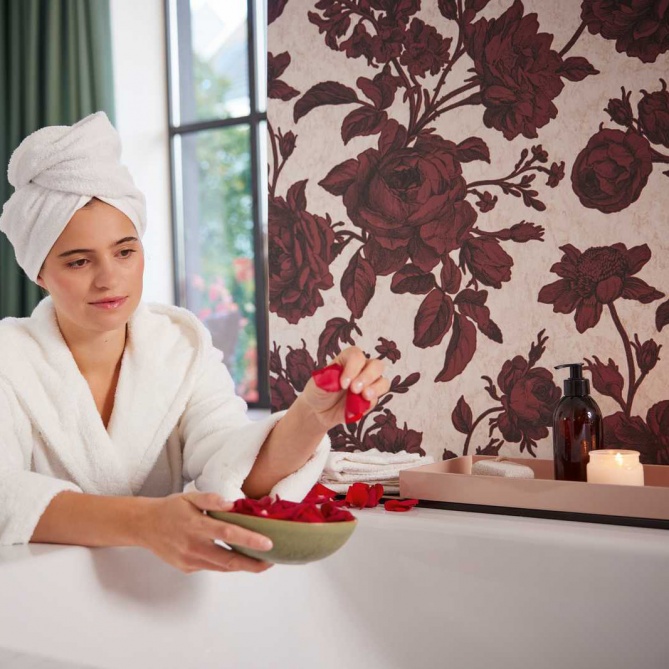 Papel Pintado Rosas - TREVERIS 04 | MURAKE - 878644