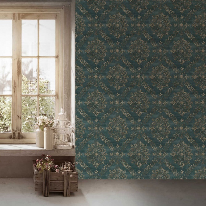 Papel Pintado Damasco - STUTTGART 03 | MURAKE - 878668