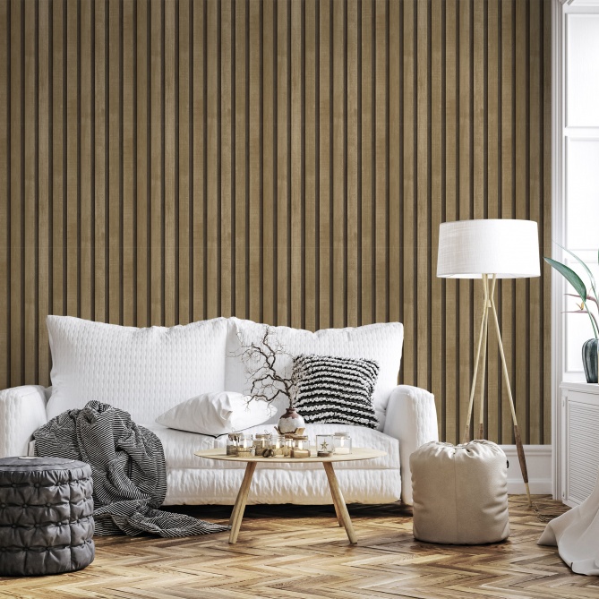 Papel Pintado Pared palillería - BAUSKA 02 | MURAKE - 73102