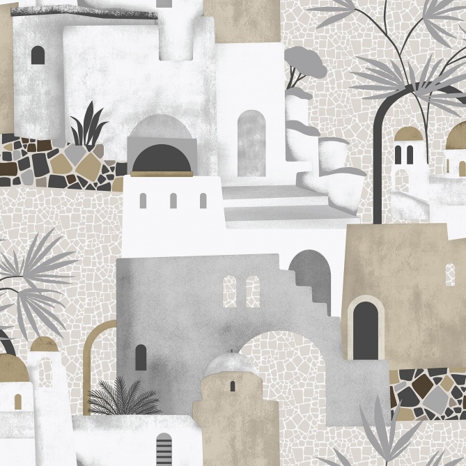 Papel Pintado Paisaje mediterráneo - KEKAVA 01 | MURAKE - 73136