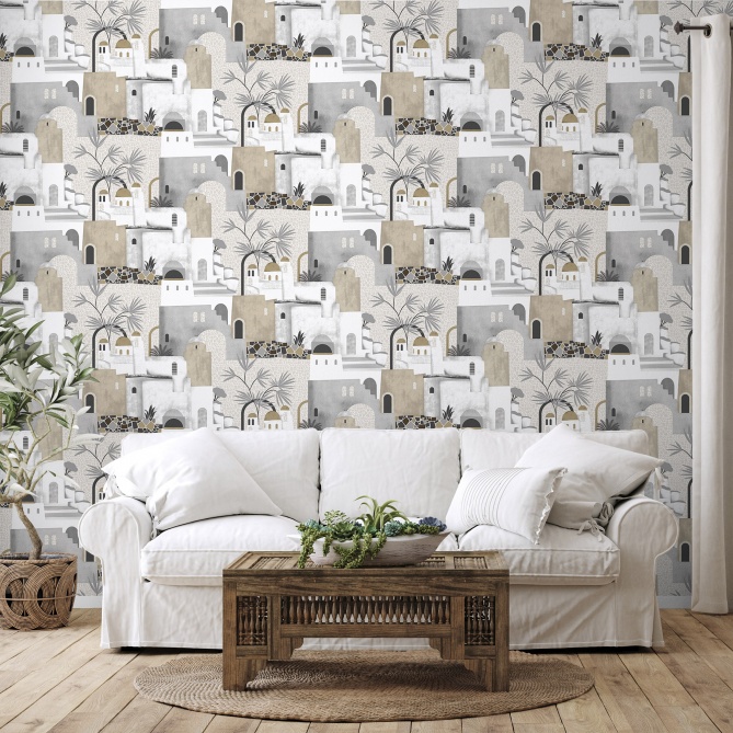 Papel Pintado Paisaje mediterráneo - KEKAVA 01 | MURAKE - 73136