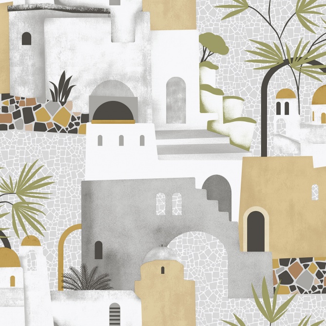 Papel Pintado Paisaje mediterráneo - KEKAVA 03 | MURAKE - 73138