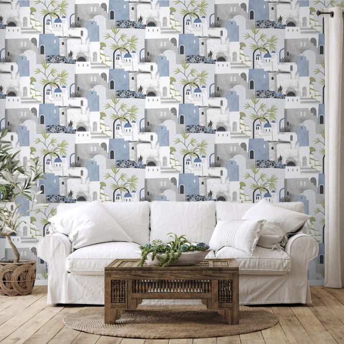 Papel Pintado Paisaje mediterráneo - KEKAVA 04 | MURAKE - 73139