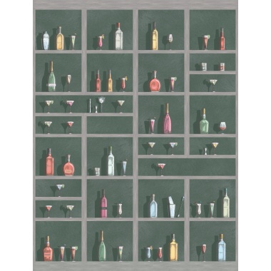 Mural Estantería cocktail - KEGUMS 02 | MURAKE - 73159