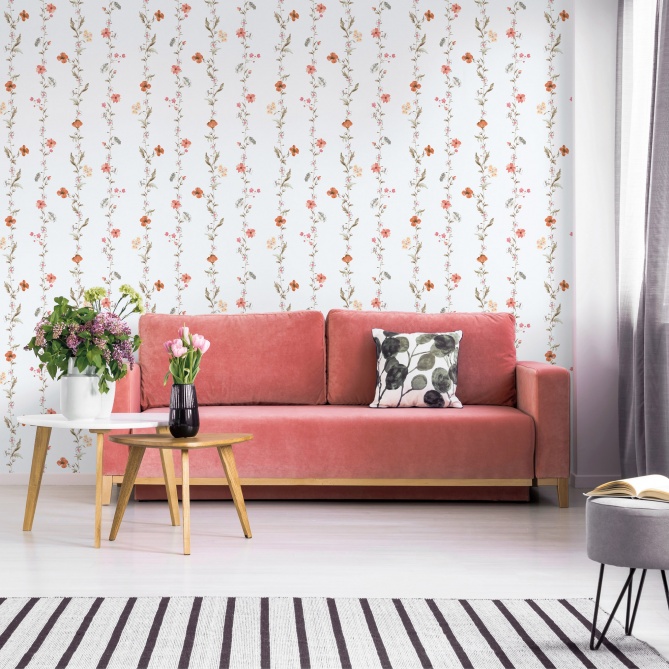 Papel Pintado Flores trepadoras - HUNAN 03 | MURAKE - 73273