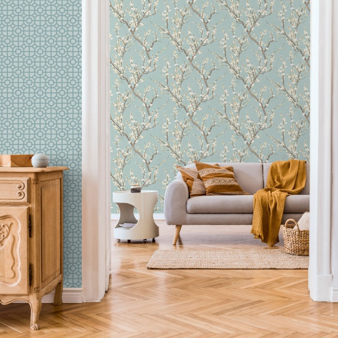 Papel Pintado Flor de cerezo - SHANXI 01 | MURAKE - 73276