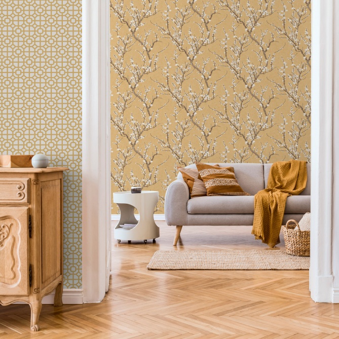 Papel Pintado Flor de cerezo - SHANXI 02 | MURAKE - 73277