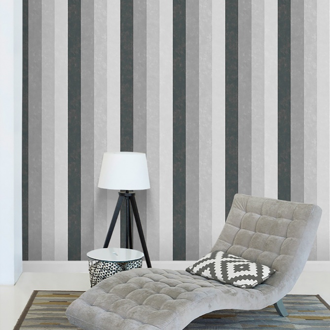 Papel Pintado Rayas multicolor - PLAVINAS 03 | MURAKE - 73178