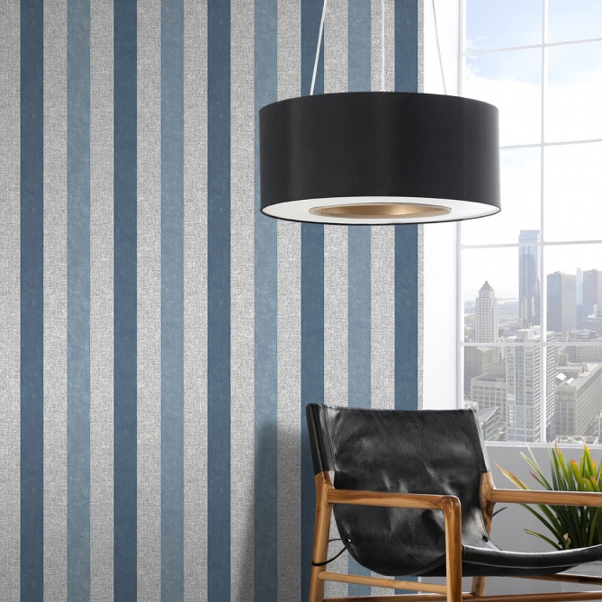 Papel Pintado Rayas textil - OLAINE 01 | MURAKE - 73181