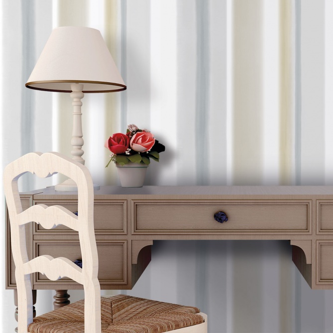 Papel Pintado Raya degradada - PILTENE 04 | MURAKE - 73194