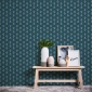 Papel Pintado Geométrico Retro - CLARENCE 02 | MURAKE - 878722