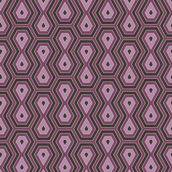 Papel Pintado Geométrico Retro - CLARENCE 03 | MURAKE - 878723