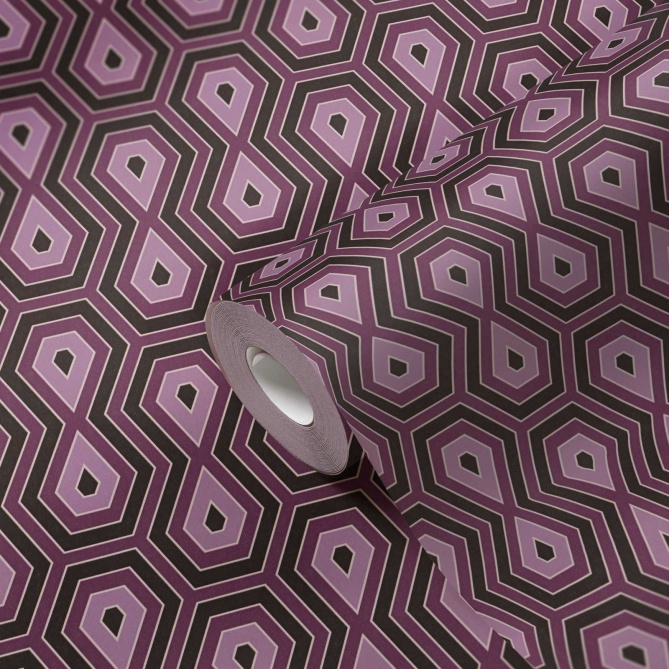 Papel Pintado Geométrico Retro - CLARENCE 03 | MURAKE - 878723