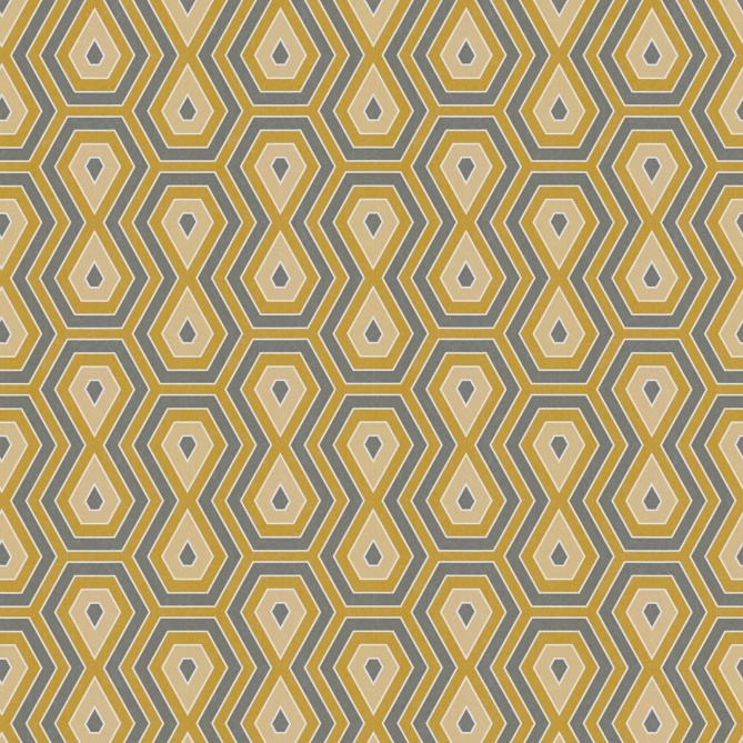 Papel Pintado Geométrico Retro - CLARENCE 04 | MURAKE - 878724
