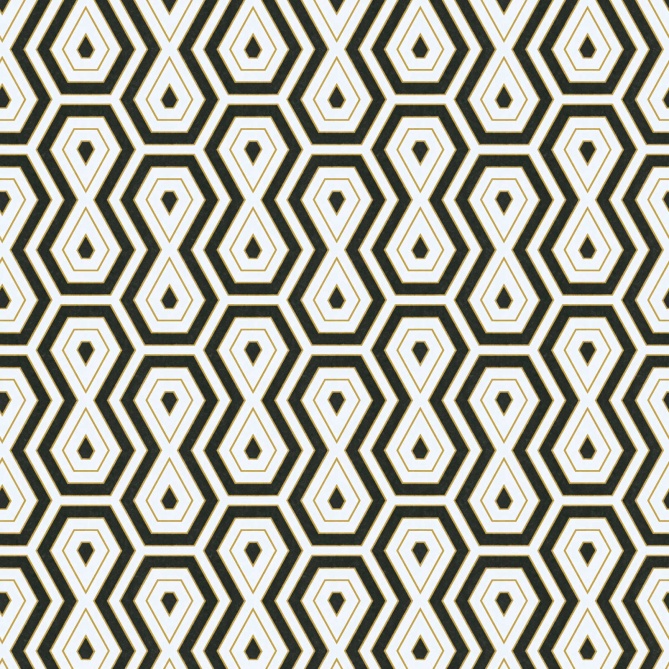 Papel Pintado Geométrico Retro - CLARENCE 05 | MURAKE - 878725