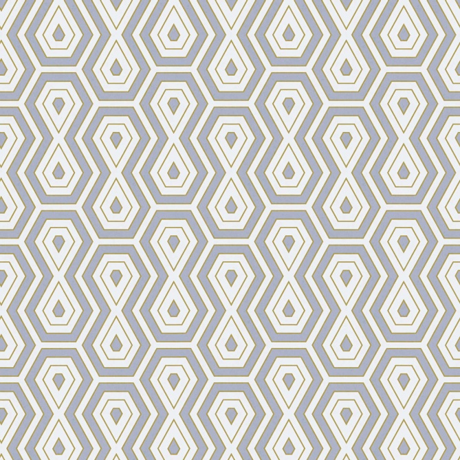 Papel Pintado Geométrico Retro - CLARENCE 06 | MURAKE - 878726