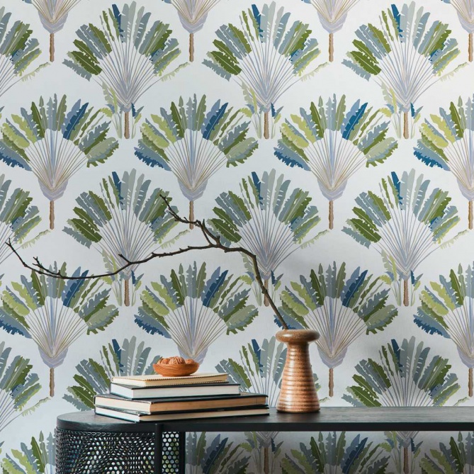 Papel Pintado Hojas de palma - DARWIN 01 | MURAKE - 878731