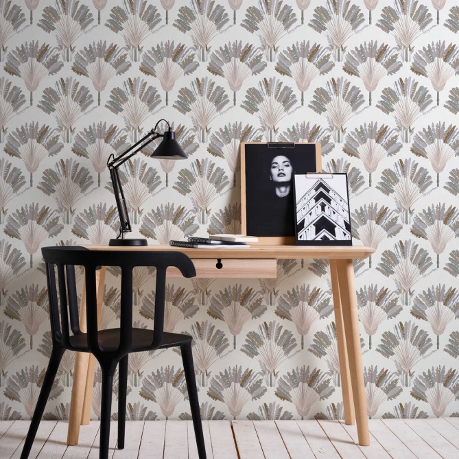 Papel Pintado Hojas de palma - DARWIN 02 | MURAKE - 878732