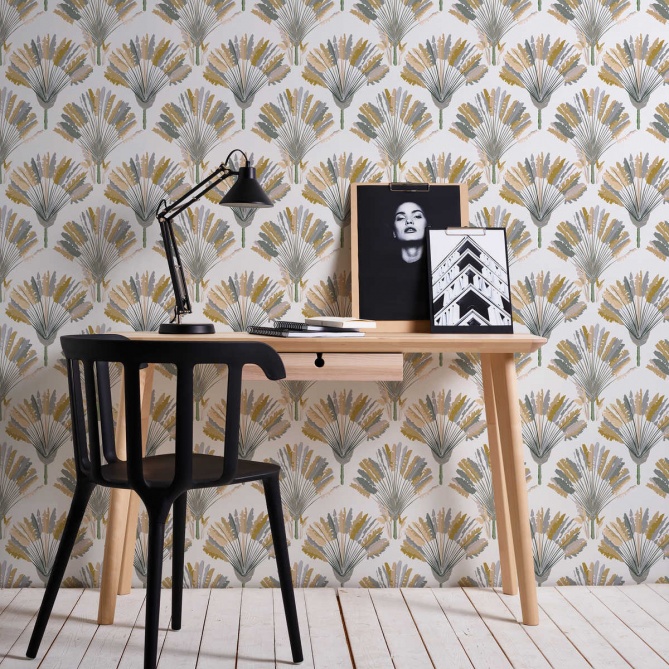 Papel Pintado Hojas de palma - DARWIN 04 | MURAKE - 878734