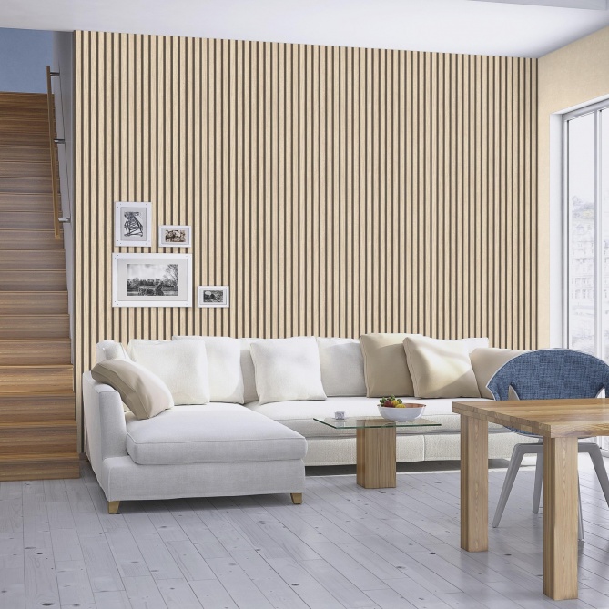 Papel Pintado Paneles de madera - SHUMEN 01 | MURAKE - 878836